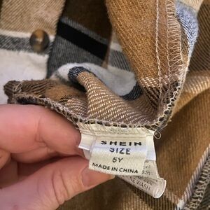 Boys Flannel Overcoat